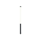 Sammode - Applique Mondrian D40 noire éclairant sur 260° L1000mm 500lm 3000K satinée