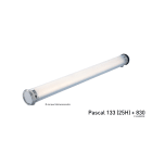 Sammode - PASCAL étanche satiné ambiance industrielle D133 L1300mm 7400lm 3000K