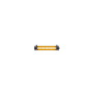 Sammode - Applique Purcell 24V DC D70 noire L450mm 350lm 2700K corps clair grille Brass