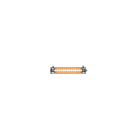 Sammode - Plafonnier Purcell D70 L450mm 350lm 3000K corps clair grille Copper