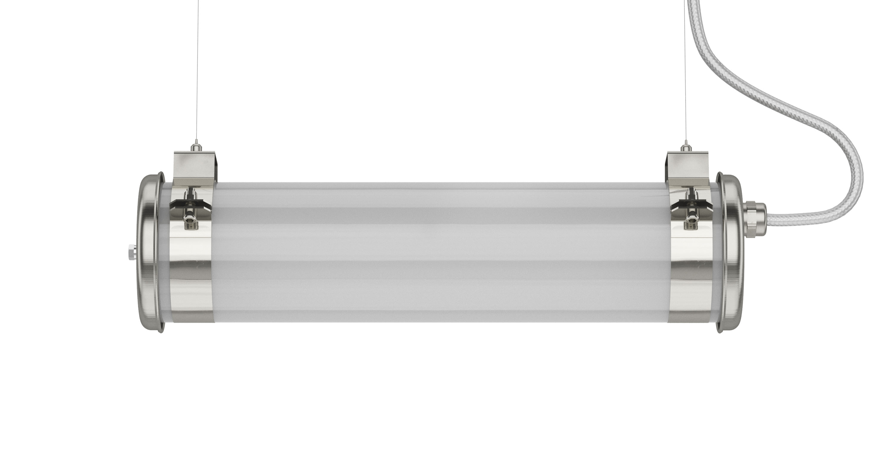 Sammode - Applique Vouet D100 avec capteur L400mm 1500lm 3000K corps satiné