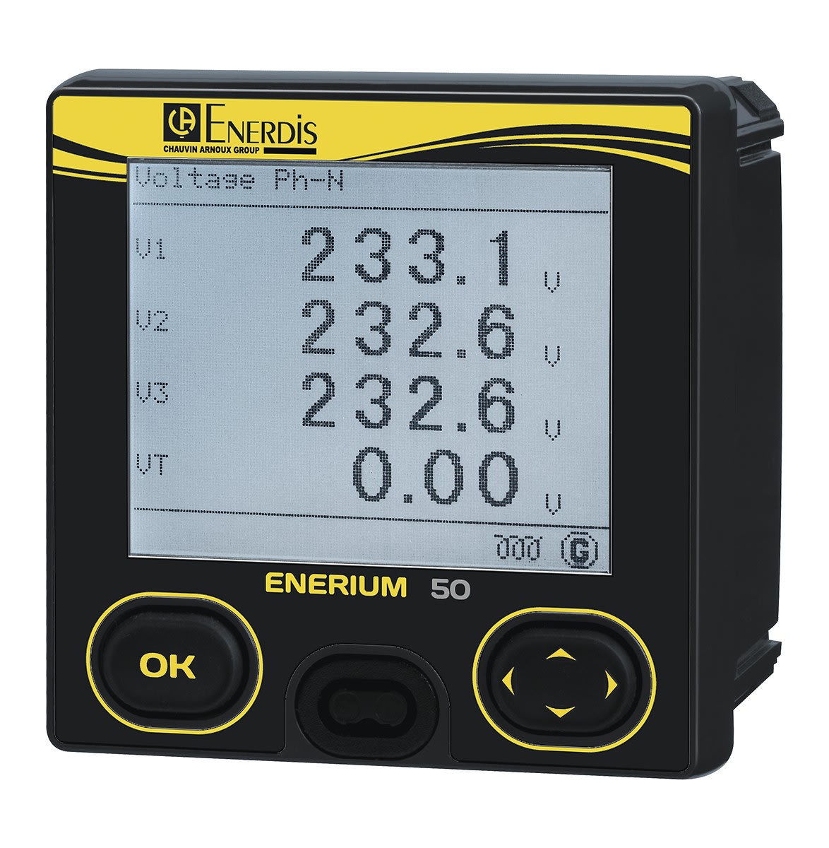 Chauvin Arnoux Energy - ENERIUM 50 Centrale de mesure communication Ethernet +1E TOR +1S TOR