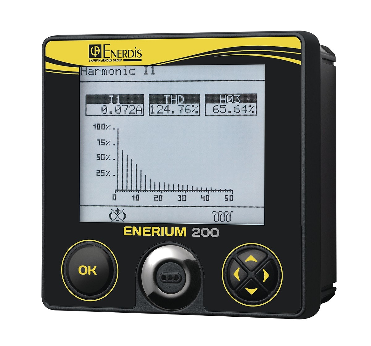 Chauvin Arnoux Energy - ENERIUM 200 Centrale de mesure communication RS485 +4E TOR +2S analogiques