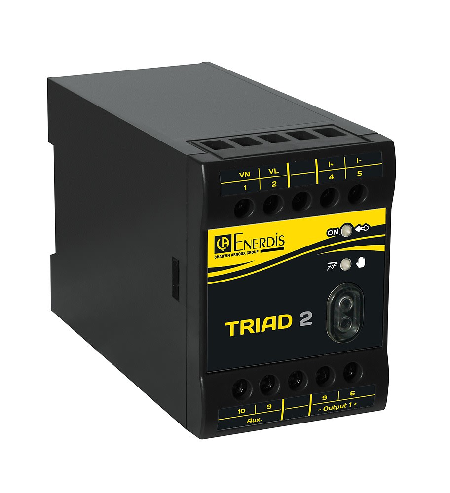 Chauvin Arnoux Energy - TRIAD2 T101 Convertisseur programmable haut niveau 1 sortie analogique 20mA