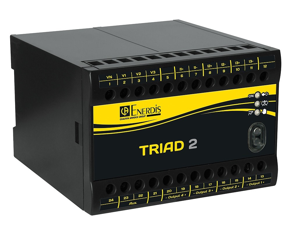 Chauvin Arnoux Energy - TRIAD2 T304 Convertisseur programmable haut niveau 4 sorties analogiques 10V