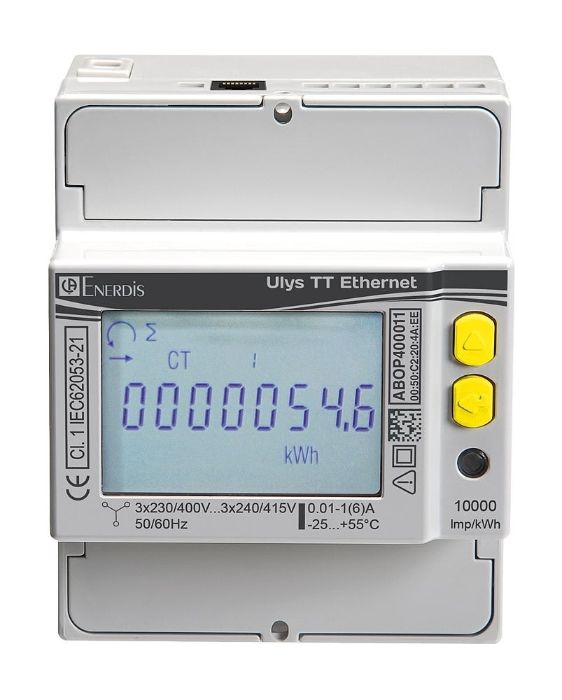 Chauvin Arnoux Energy - ULYS TT Compteur divisionnaire ETHERNET certifié MID