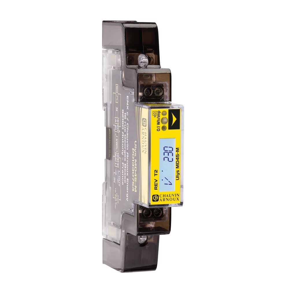 Chauvin Arnoux Energy - ULYS MD45 Compteur divisionnaire 230Vac 45A certifié MID