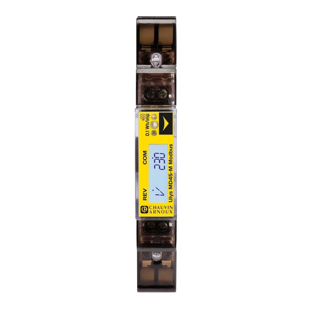 Chauvin Arnoux Energy - ULYS MD45 Compteur divisionnaire Modbus 230Vac 45A certifié MID
