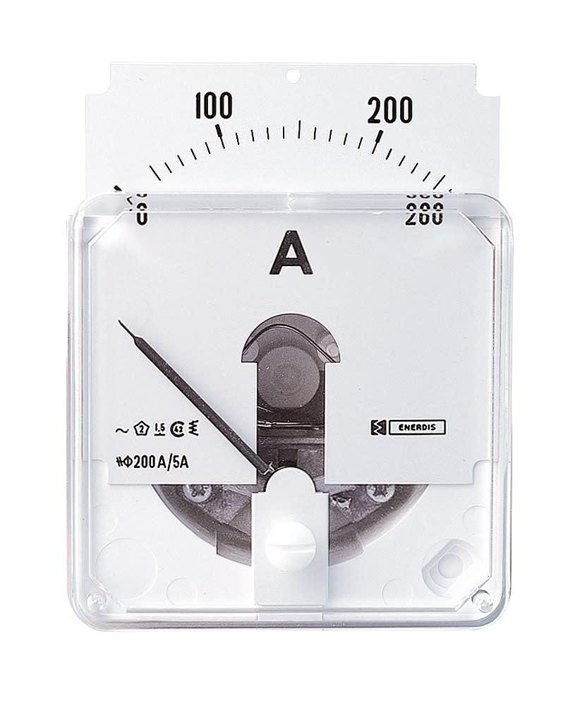 Chauvin Arnoux Energy - AMPEREMETRE NE48 A 90° 0-260 A sur Tc 200/5A