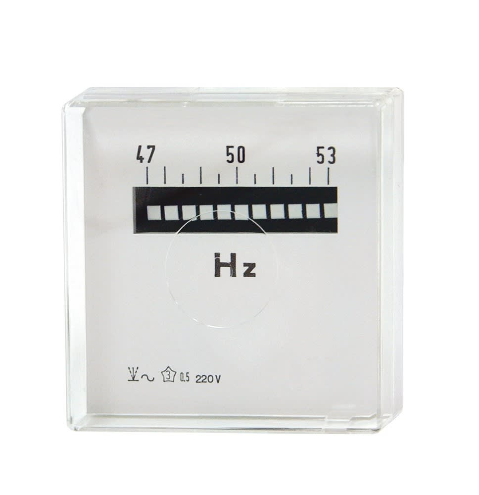 Chauvin Arnoux Energy - FREQUENCEMETRE NE96 48-52HZ 380VAC 9 LAMES