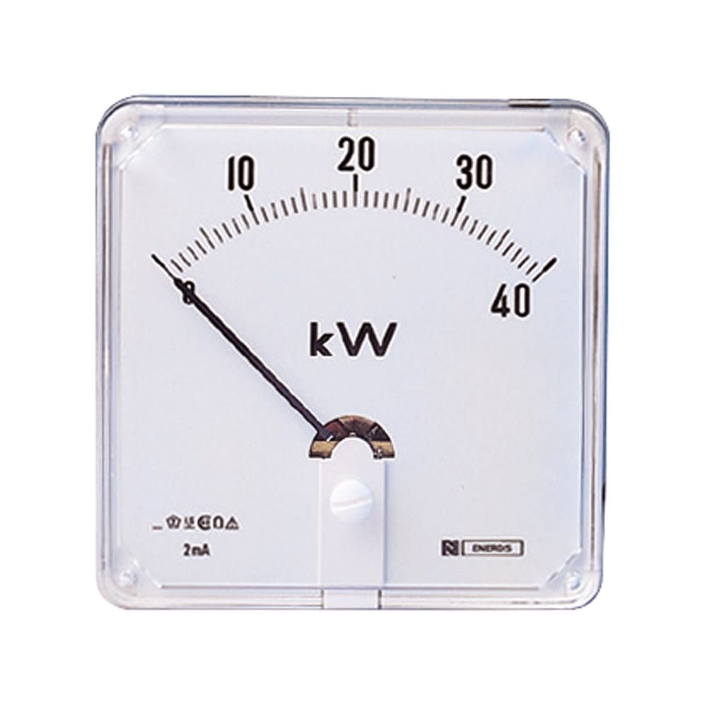 Chauvin Arnoux Energy - WATTMETRE NE96 A 90° 100/5A 0-60KW 380V 50Hz