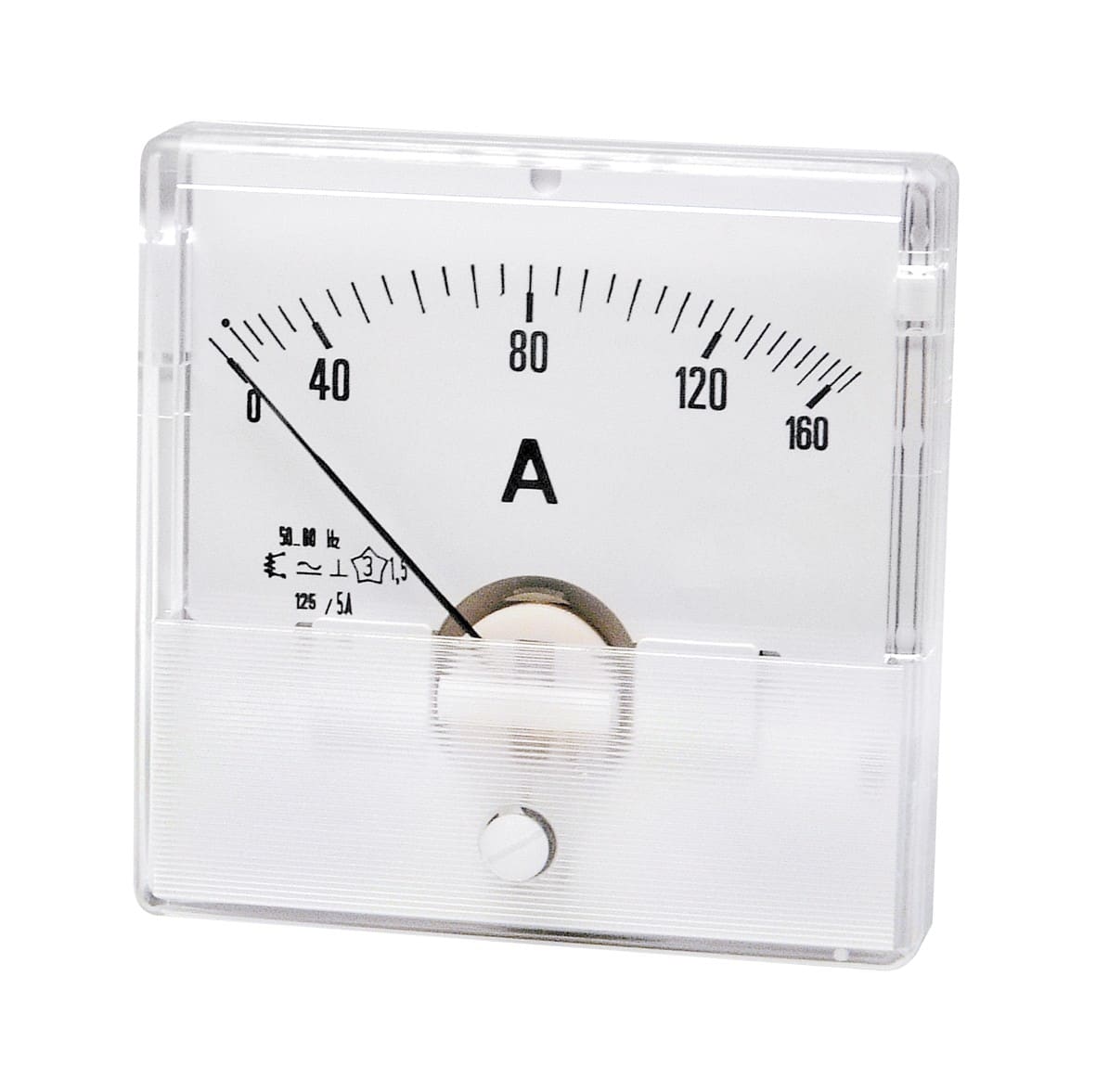 Chauvin Arnoux Energy - Classic Ampèremètre AC 72x72mm 90° 0-1,5A classe 1,5