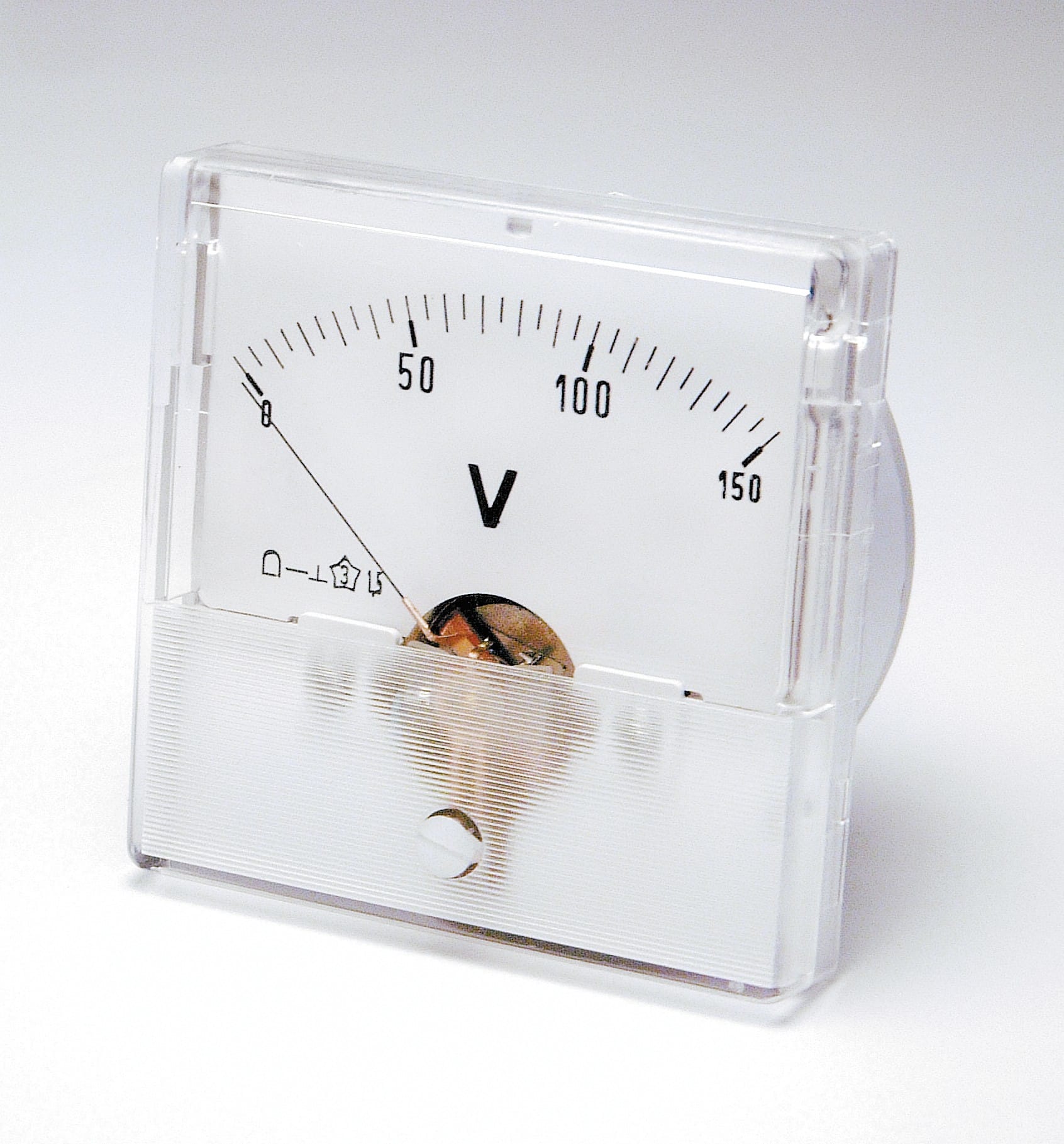 Chauvin Arnoux Energy - Classic Voltmètre DC 96x96mm 240° 0-5V classe 1,5