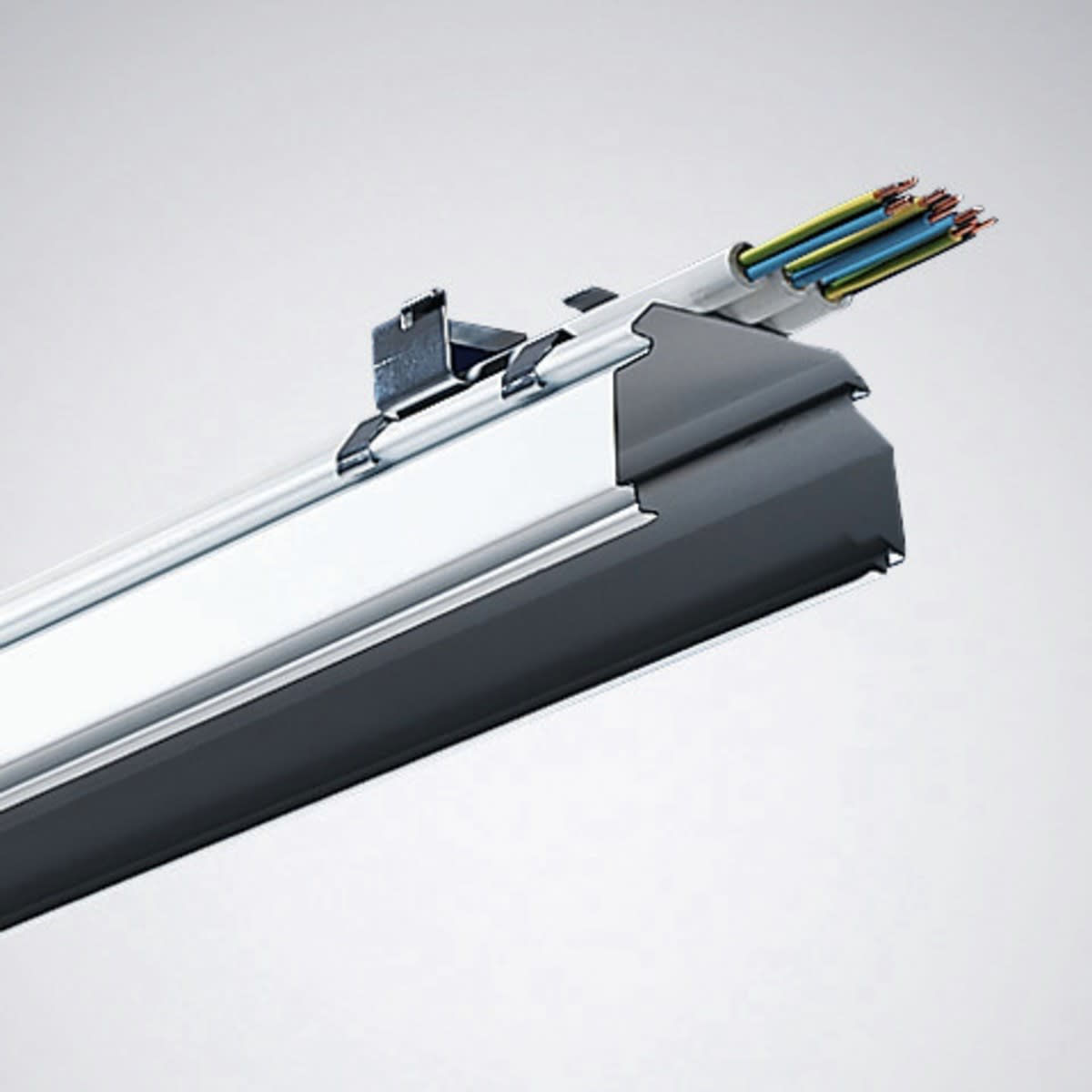 Trilux - Support pour câble sur la partie supérieure du rail E-Line