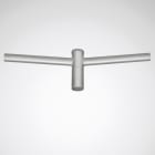 Trilux - Embout de candélabre en acier pour le montage de 2 luminaires sur crosse
