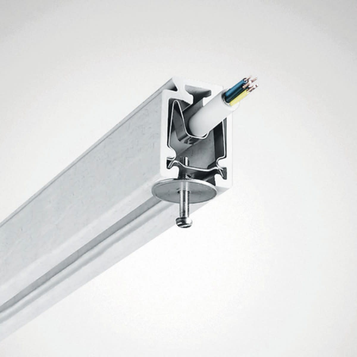 Trilux - Éclisse de fixation des luminaires pour rail 190