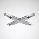 Trilux - Profil-support / Rail E-Line 659mm IP20 argent