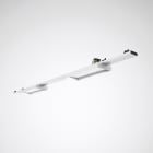 Trilux - Ligne continue E-Line 121W 1474mm 4000K 19800lm IP20 DALI blanc symétrique