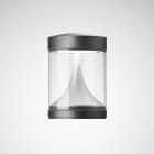 Trilux - Borne extérieure 8841 3000K 800lm IP65 IK04 + détecteur sans tube support