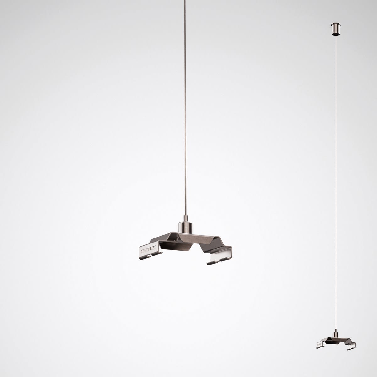 Trilux - Accessoire/pièce de rechange E-Line 140mm acier inoxydable