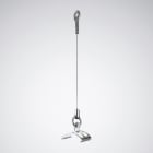 Trilux - Suspension par câble, avec crampon de suspension