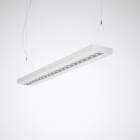 Trilux - Luminaire suspendu Creavo 51W 1209mm 4000K 7100lm IP20 IK03 UGR19 on/off blanc