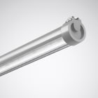 Trilux - Etanche tubulaire LED Duroxo 45W 1345mm 4000K 6700 lm IP69K IK10 UGR28 on/off
