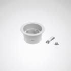 Trilux - Boitier Patère encastré pour fixation avec adaptateur rail,blanc