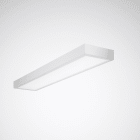 Trilux - Luminaire salle blanche Fidesca 71W 1550mm 4000K 8600lm IP65 IK08 DALI blanc