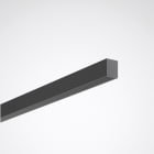 Trilux - Plafonnier LED Finea 28W 846mm 4000K 1066 lm IP20 IK03 UGR28 on/off noir