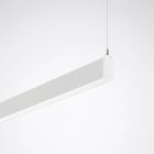 Trilux - Luminaire suspendu Finea 75W 1546mm 3000K 8569lm IP20 IK03 DALI blanc