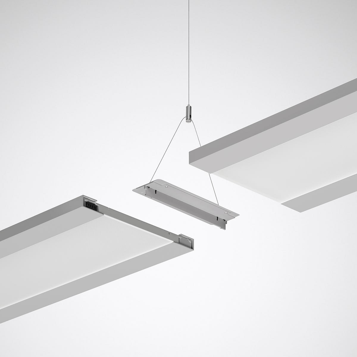 Trilux - Accessoire/pièce de rechange Luceo 63mm argent