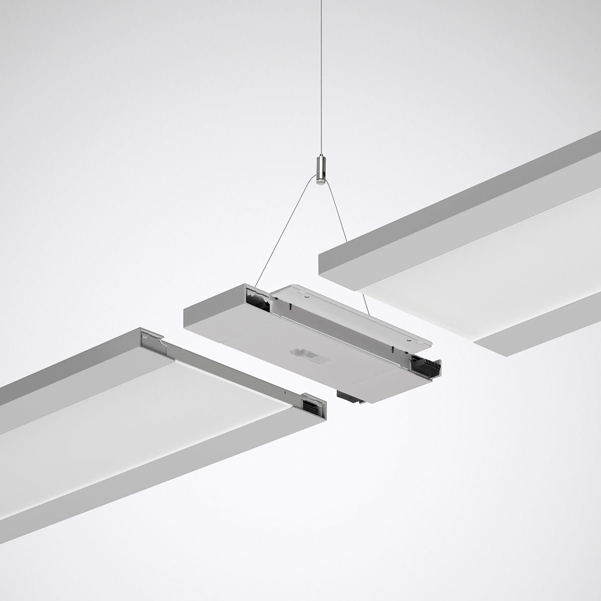 Trilux - Accessoire/pièce de rechange Luceo 144mm argent