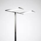 Trilux - Luminaire sur pied Luceo 124W 710mm 3000K 16600lm DALI argent