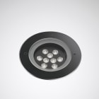 Trilux - Encastré de sol Lutera 16W 3000K 1350lm IP68 IK10 on/off noir symétrique
