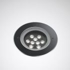 Trilux - Encastré de sol Lutera 13W 600lm IP68 IK10 on/off noir symétrique