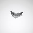 Trilux - Raccord en L, terre externe, gris