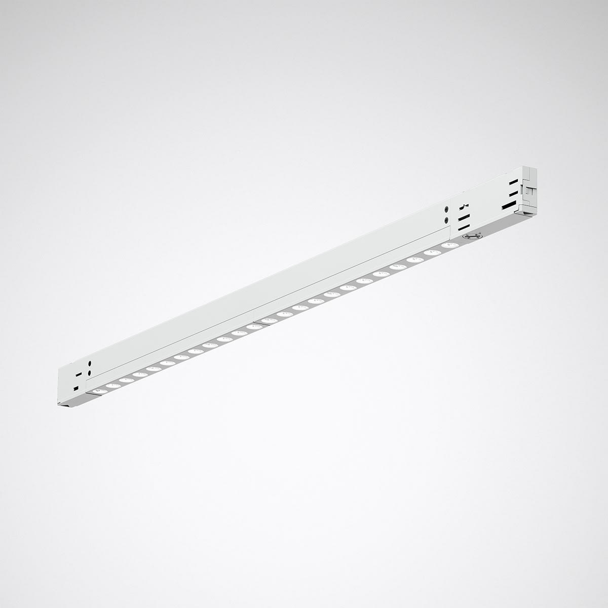 Trilux - Luminaire pour rail conducteur Linell 29W 1630mm 4000K 3500lm IP20 DALI blanc