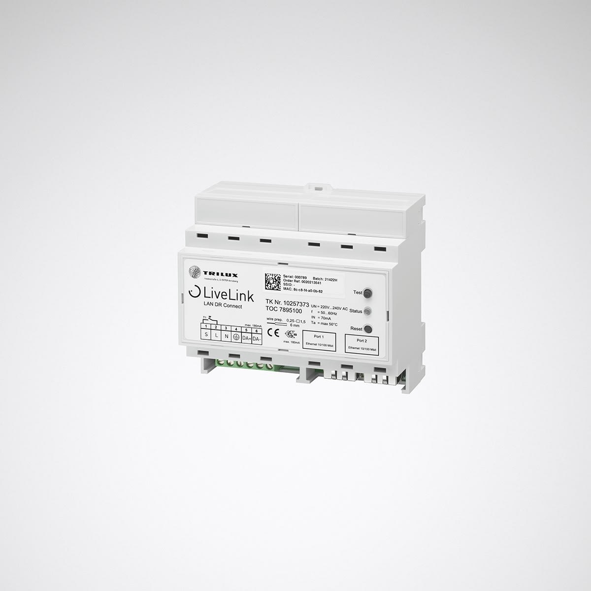Trilux - Gestion d'éclairage LiveLink