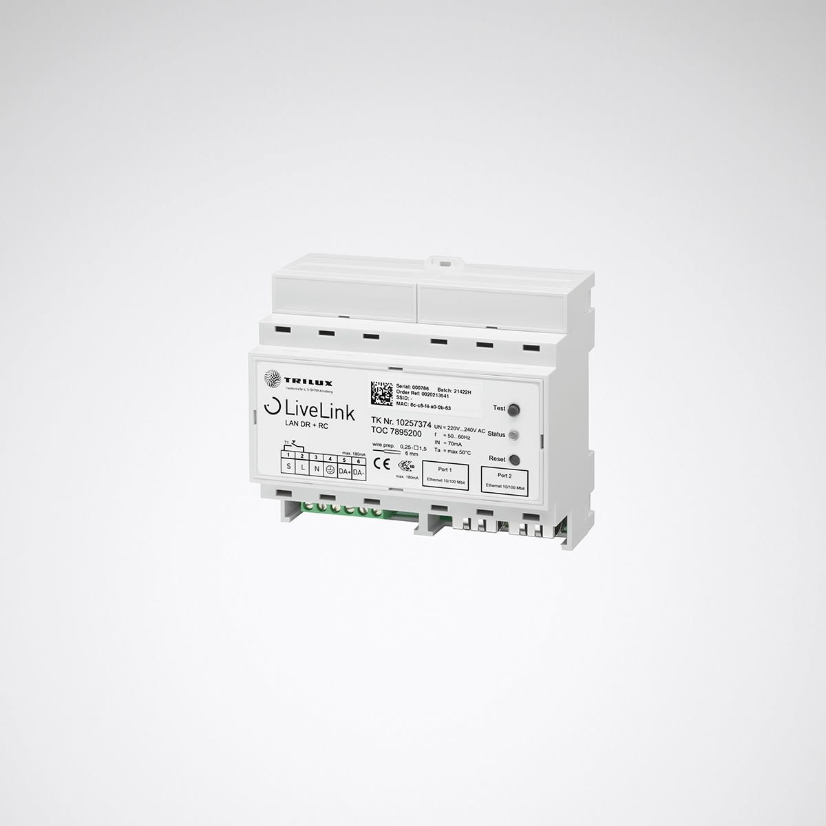 Trilux - Gestion d'éclairage LiveLink