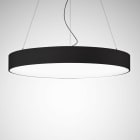 Trilux - Luminaire suspendu Loreto 72W 3000K 7990lm IP20 on/off noir sans