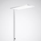 Trilux - Luminaire sur pied Luceo 90W 677mm 3000K 14500lm on/off blanc symétrique