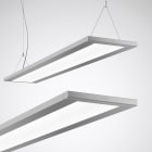 Trilux - Luminaire suspendu Luceo 56W 1490mm 4000K 7400lm IP20 IK03 DALI argent