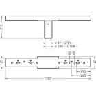 Trilux - Traverse pour mât Ø 108 mm pour 2 projecteurs LnPlus 40