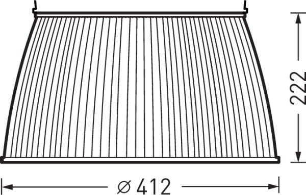 Trilux - Accessoire/pièce de rechange Ondo symétrique PC 30