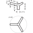 Trilux - Accessoire/pièce de rechange Viatana 537mm