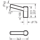 Trilux - Accessoire/pièce de rechange Viatana 345mm