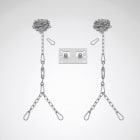 Trilux - Accessoire - Kit de suspension par chaine 1200 mm DIN 5686