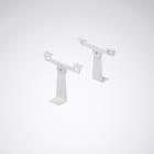 Trilux - Suspension industrielle Mirona Fit, étriers de montage mural pour 2L/4L