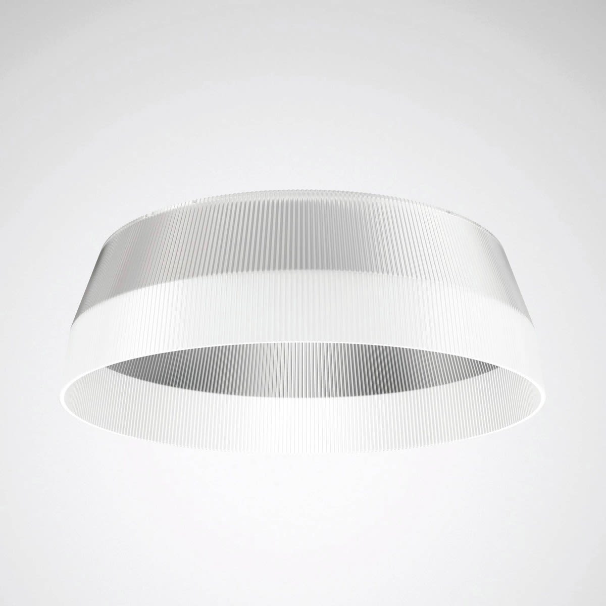 Trilux - Suspension industrielle Mirona Fit R, réflecteur décoratif en polycarbonate